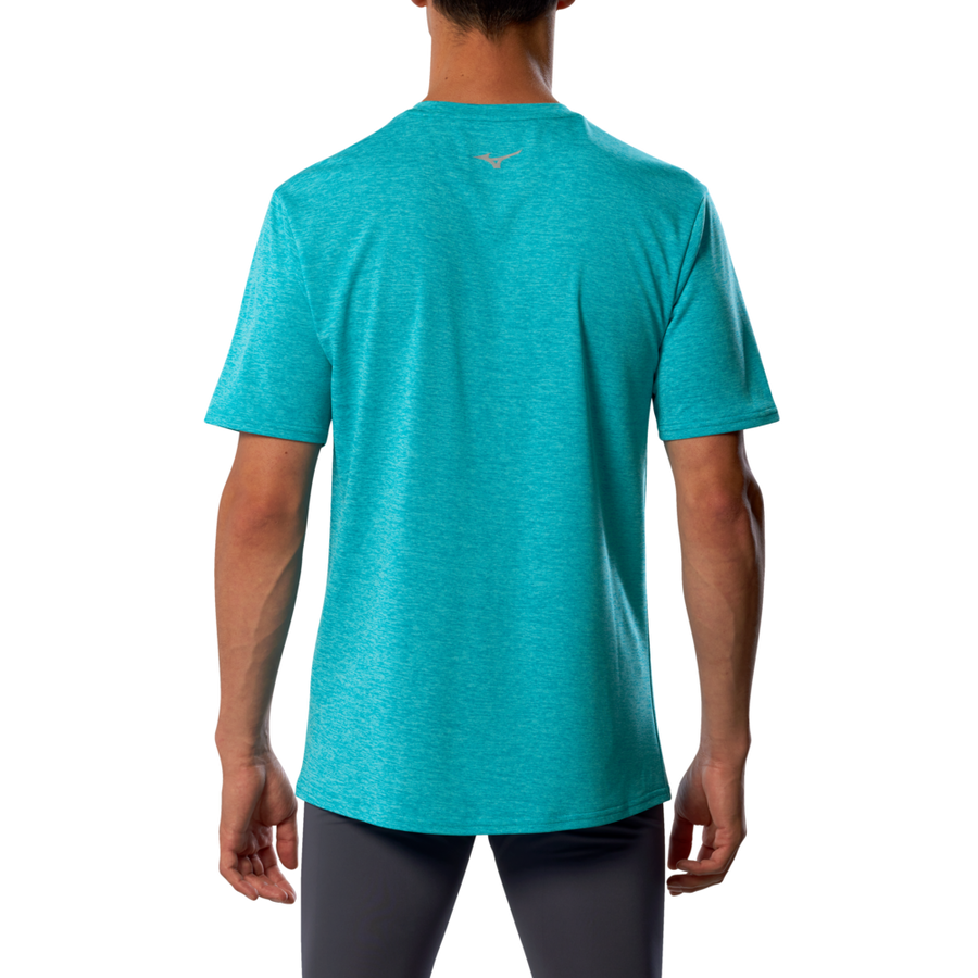Mizuno Core Runbird Short Sleeve Tee Capri Breeze
